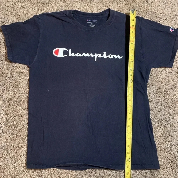 Champion Other - Champion GT280 Classic Jersey Script T-Shirt for Men's, Size M- White/Navy